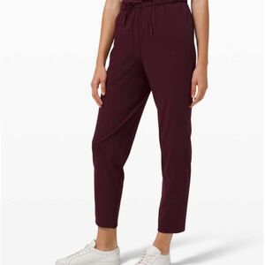 Lululemon Keep Moving 7/8 Pant - Cassis